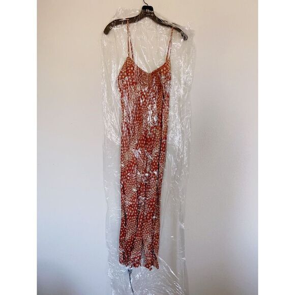 CIAO LUCIA Nera Printed Midi Slip Dress Large - Picture 11 of 11